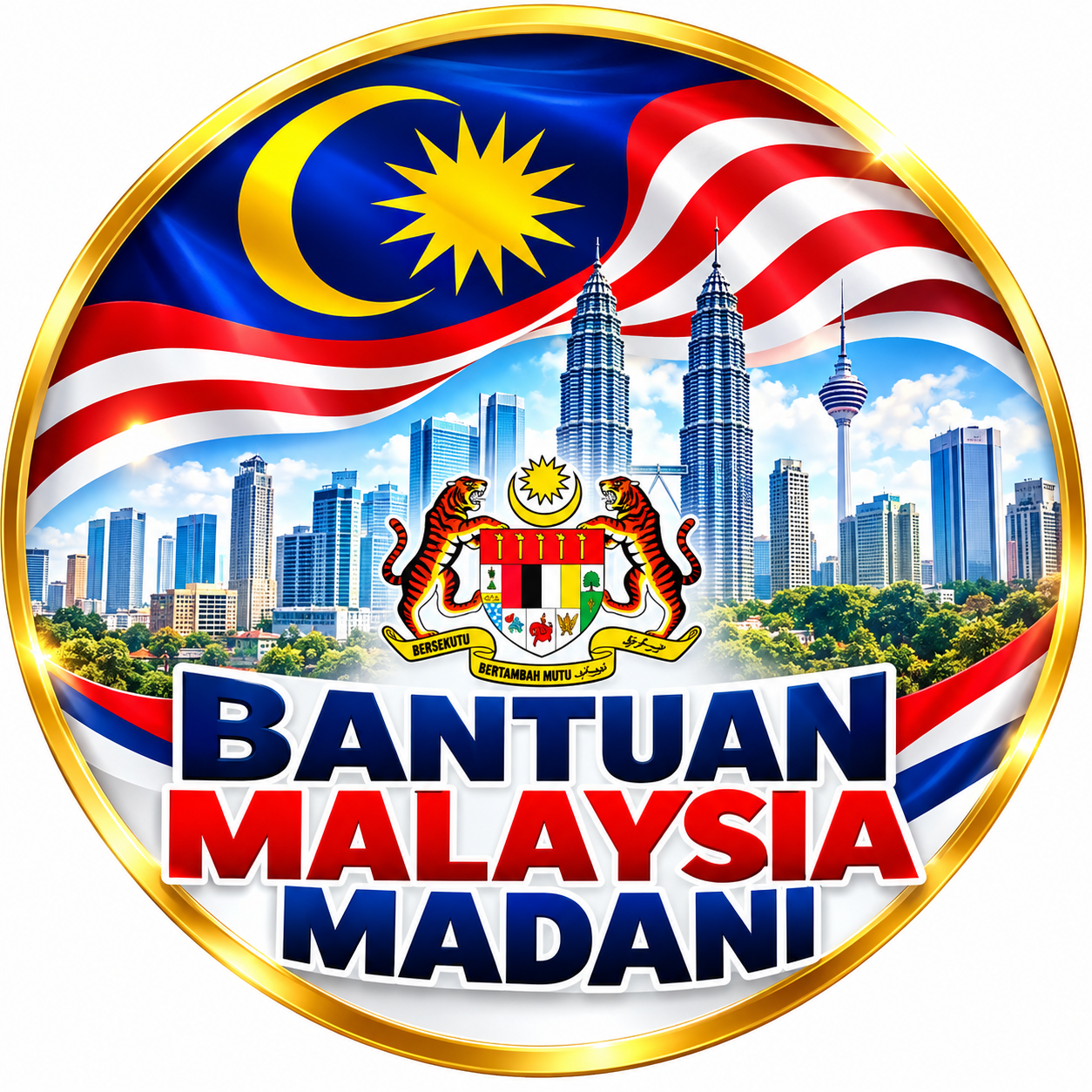 Logo BANTUAN MALAYSIA MADANI